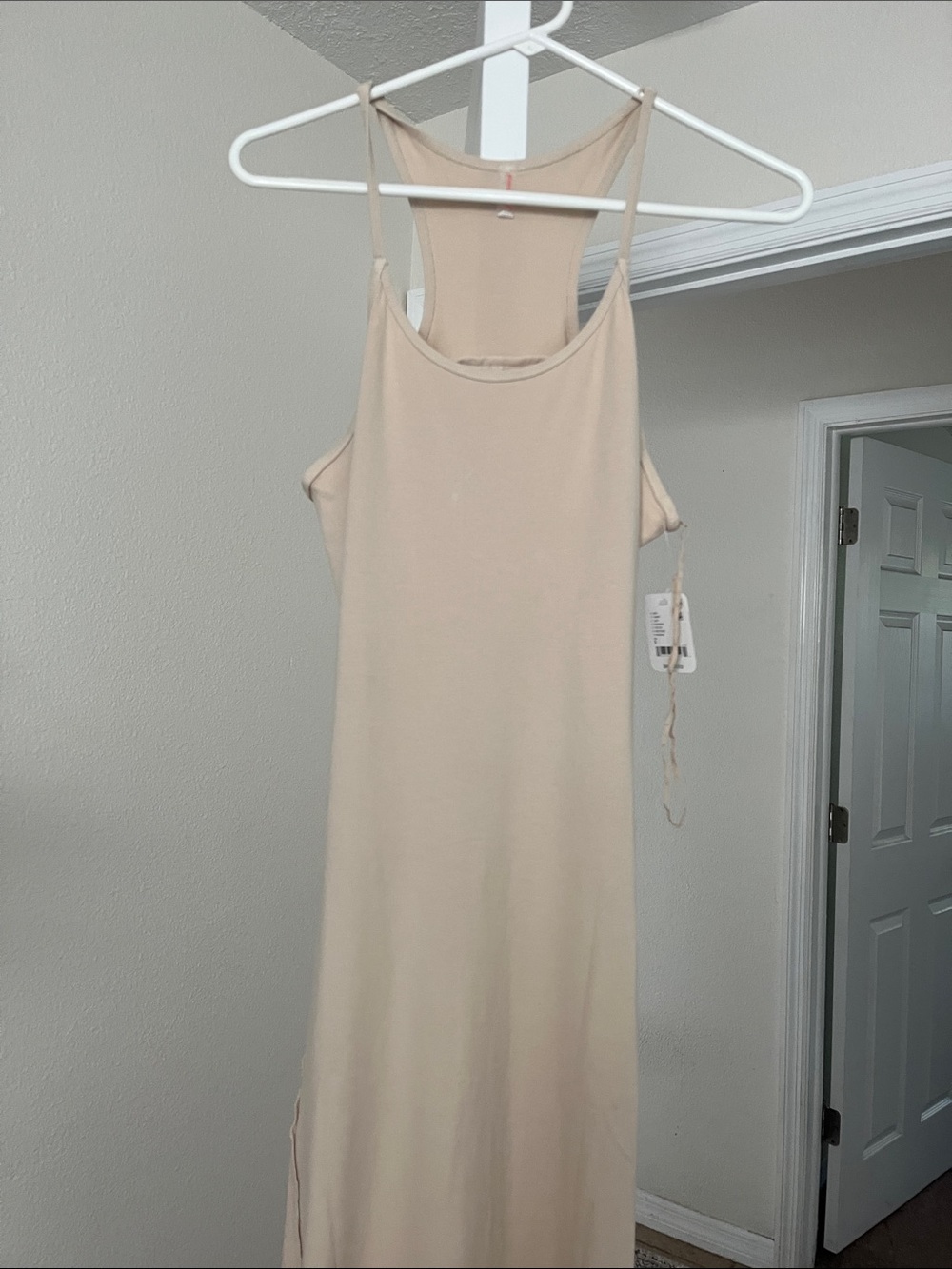FP Movement by Free People Cream Maxi Tank Dress - Picture 6 of 8